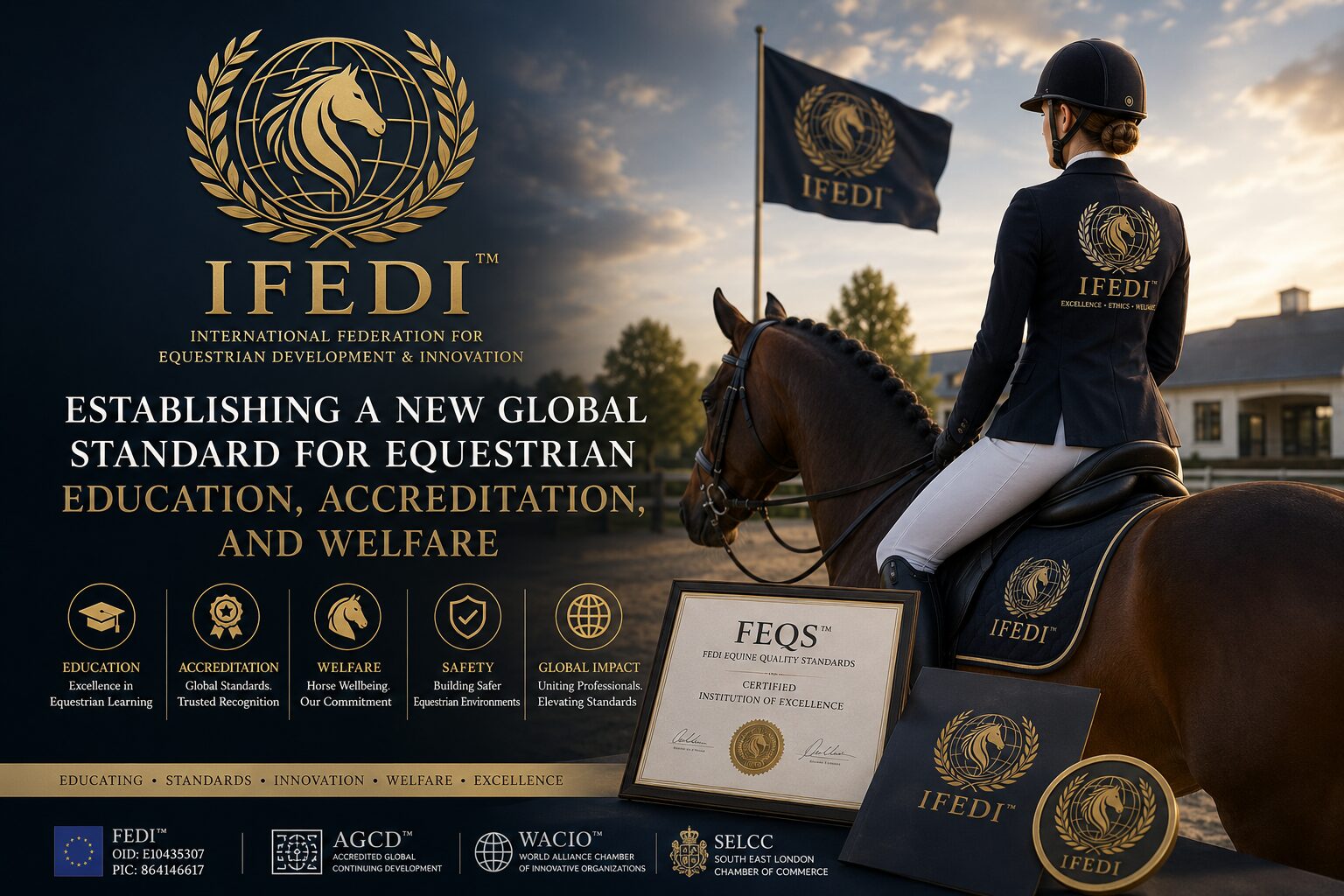IFEDI™ — International Federation for Equestrian Development & Innovation: Establishing a New Global Standard for Equestrian Education, Accreditation, and Welfare