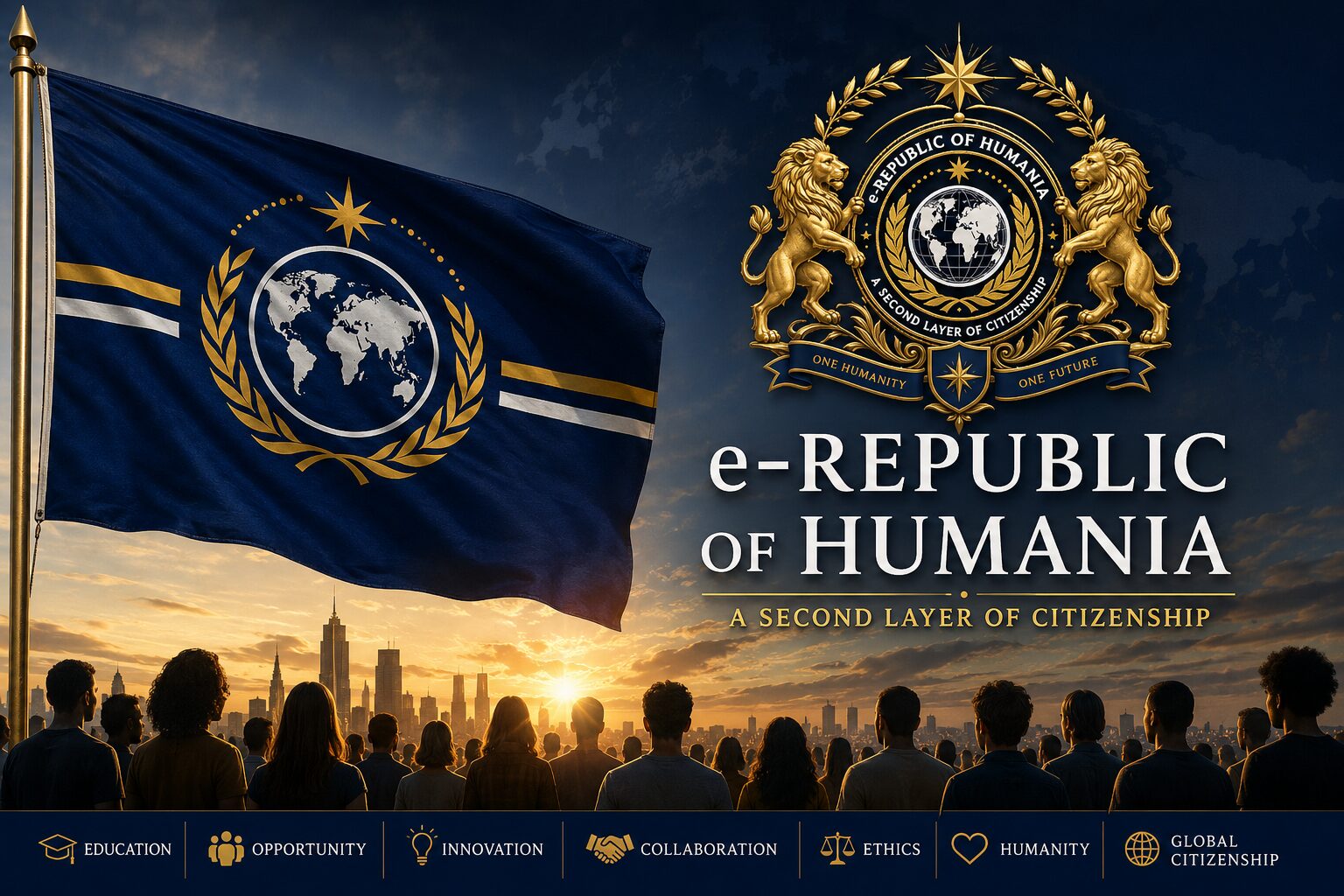 e-Republic of Humania: Reimagining Citizenship, Opportunity, and Human Civilization in the Digital Age
